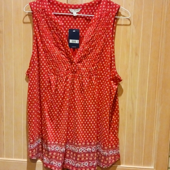 Lucky Brand Tops - Lucky sleeveless blouse NWT size L